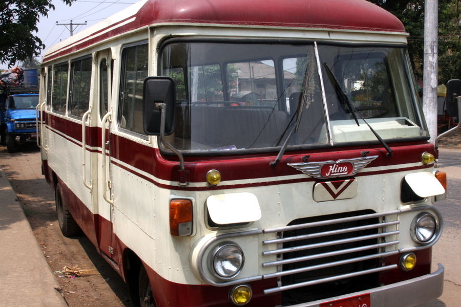 Myanmar: Old Bus