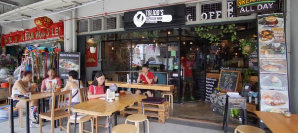 Tolido’s Espresso Nook Bugis Singapore front